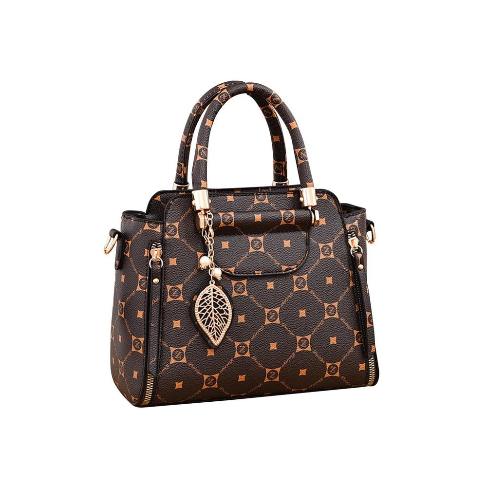 Elegant Handbag Pu Leather Shoulder Bag Ladies Crossbody Bag :>